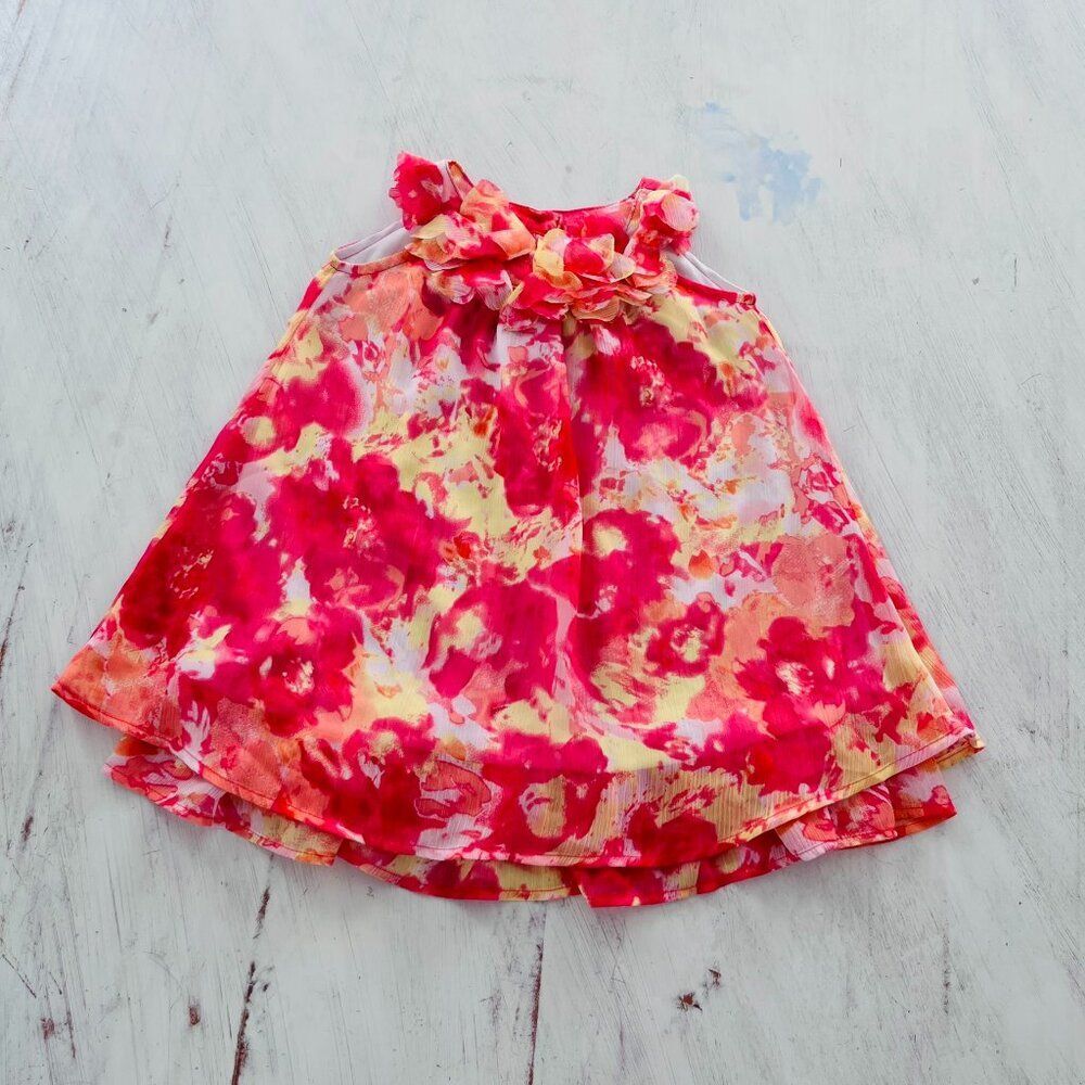 Bluebery Boulevard Flutter Dress Size 3T